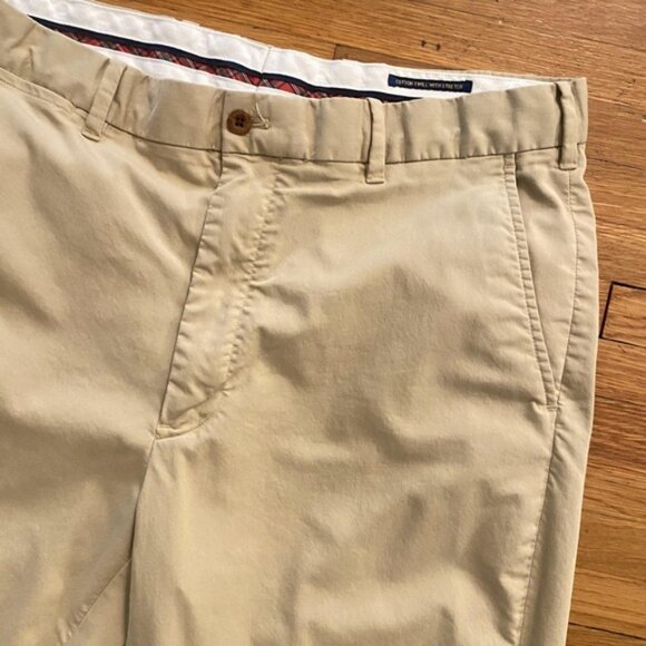 Polo Golf Ralph Lauren Pants Mens 35x32 Khaki Golf Classic Fit Cotton Stretch - Picture 2 of 16